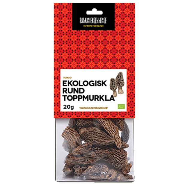 Torkad Ekologisk Rund toppmurkla, 20g