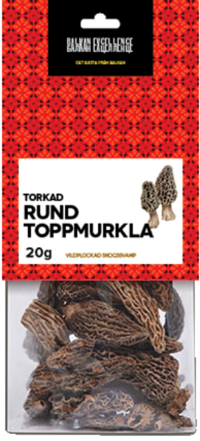 Torkad Rund toppmurkla, 20g