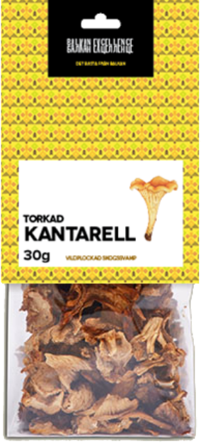 Torkad Kantarell, 30g