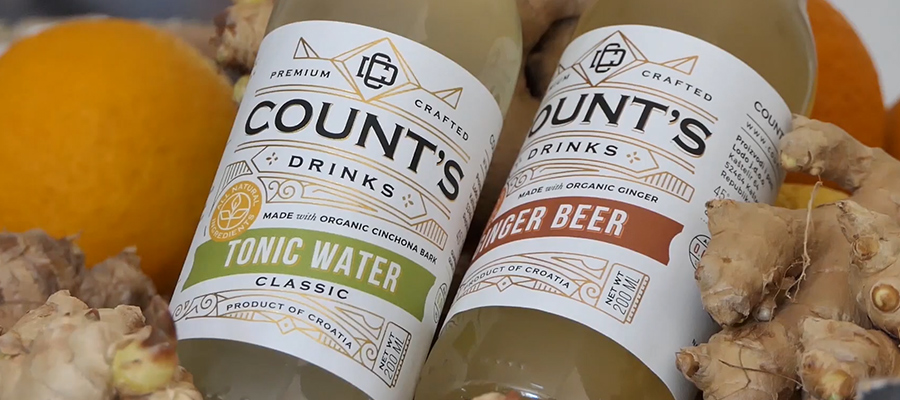 Count's Drinks - Classic Tonic och Ginger Beer